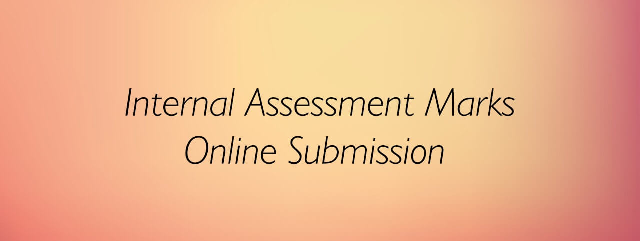 VTU Internal Assessment Marks Submission 2018-2019