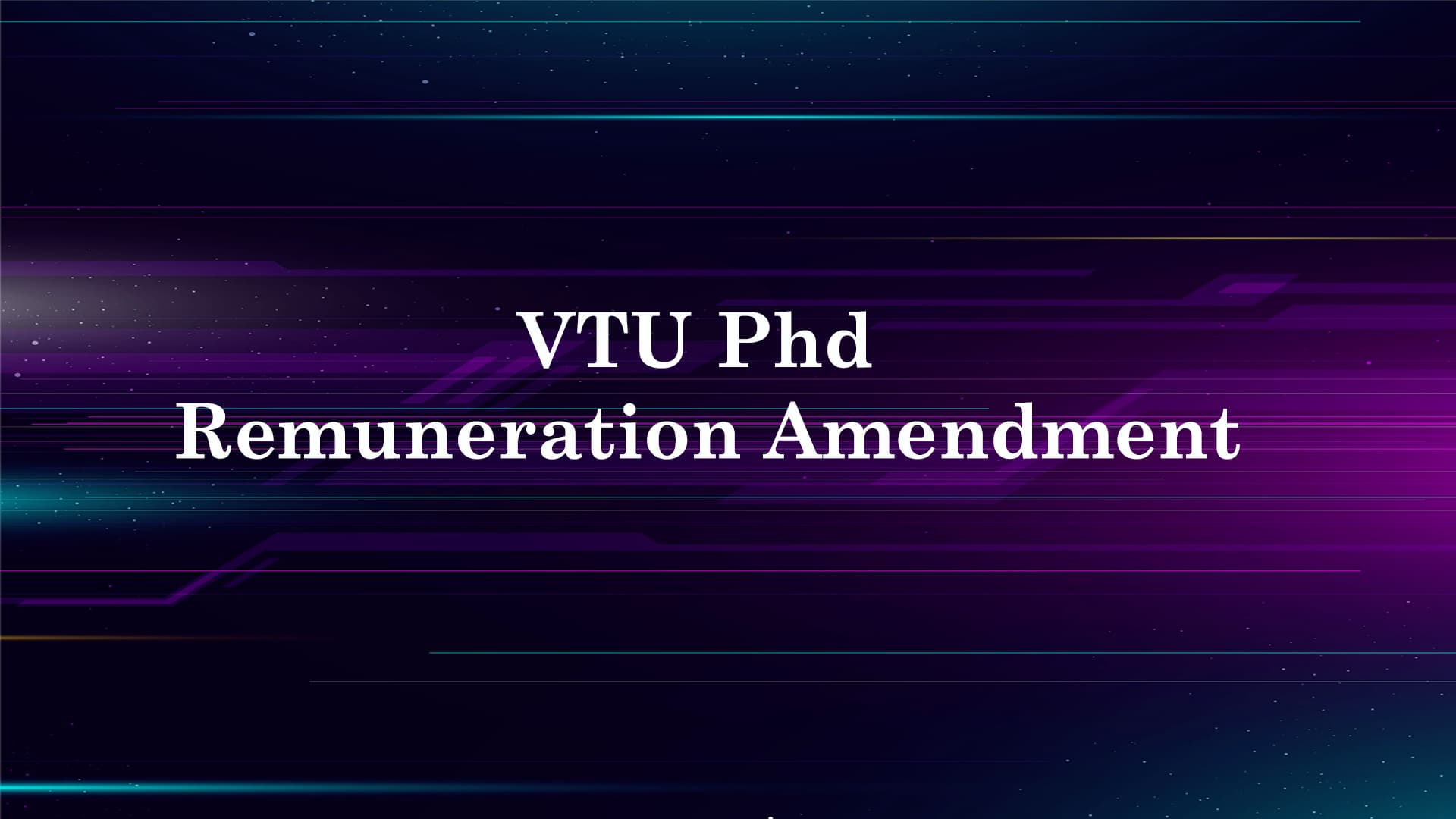 vtu phd regulations 2014